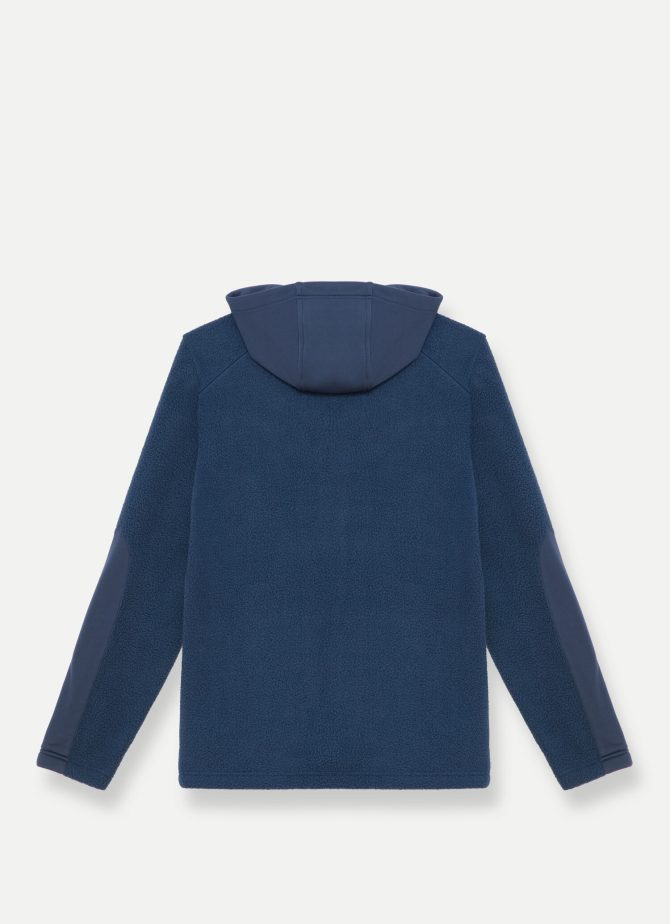 Teddy fleece ski sweatshirt with hood - Image 5