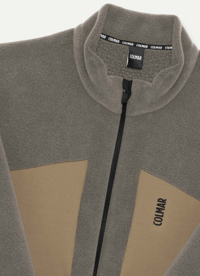 Teddy fleece ski sweatshirt with smooth inserts - Image 6