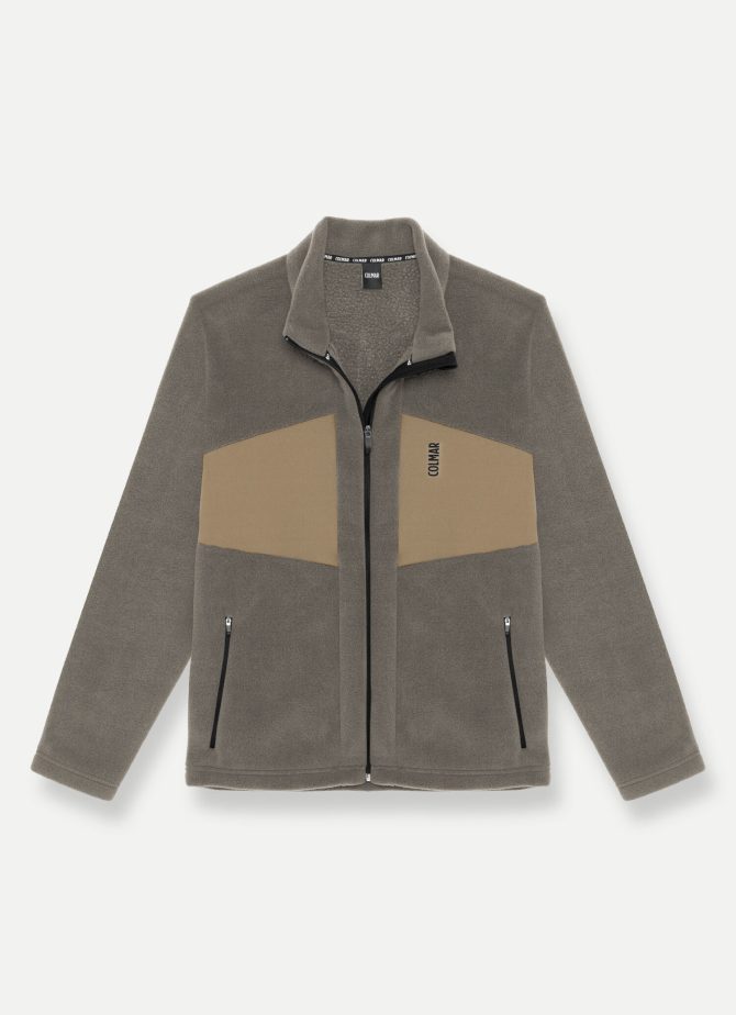 Teddy fleece ski sweatshirt with smooth inserts - Image 4