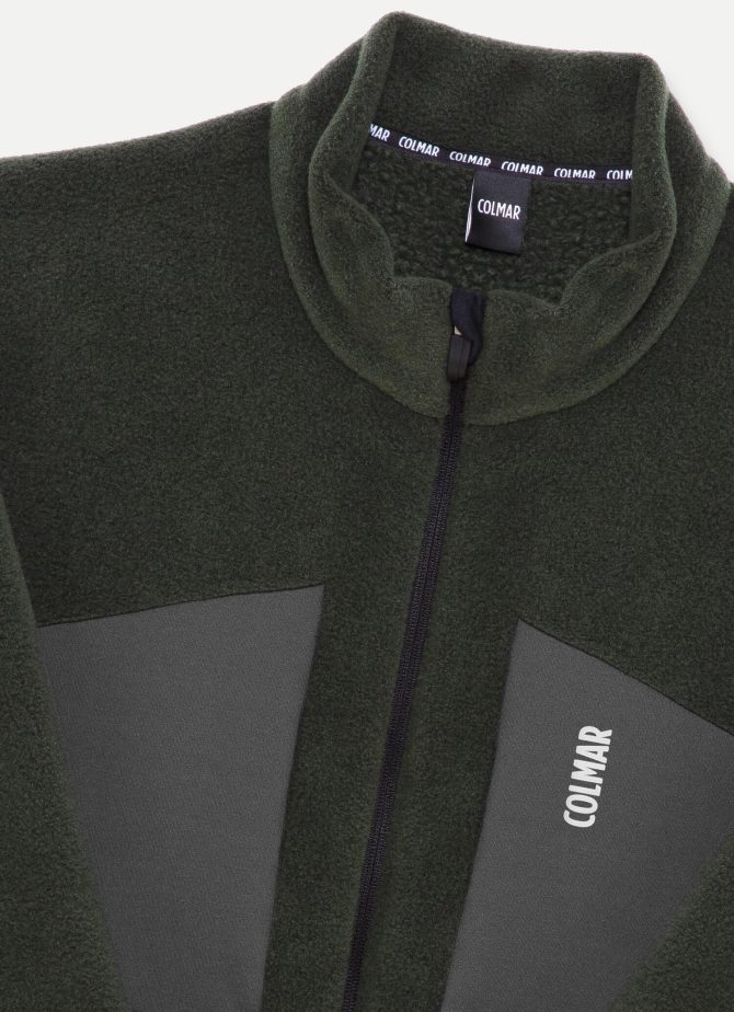 Teddy fleece ski sweatshirt with smooth inserts - Image 6