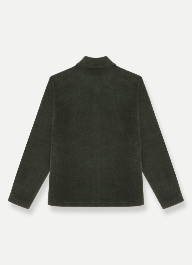 Teddy fleece ski sweatshirt with smooth inserts - Image 5