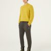 Sporty trousers in stretch fleece - Image 3