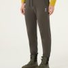 Sporty trousers in stretch fleece - Image 2