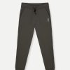 Sporty trousers in stretch fleece - Image 4