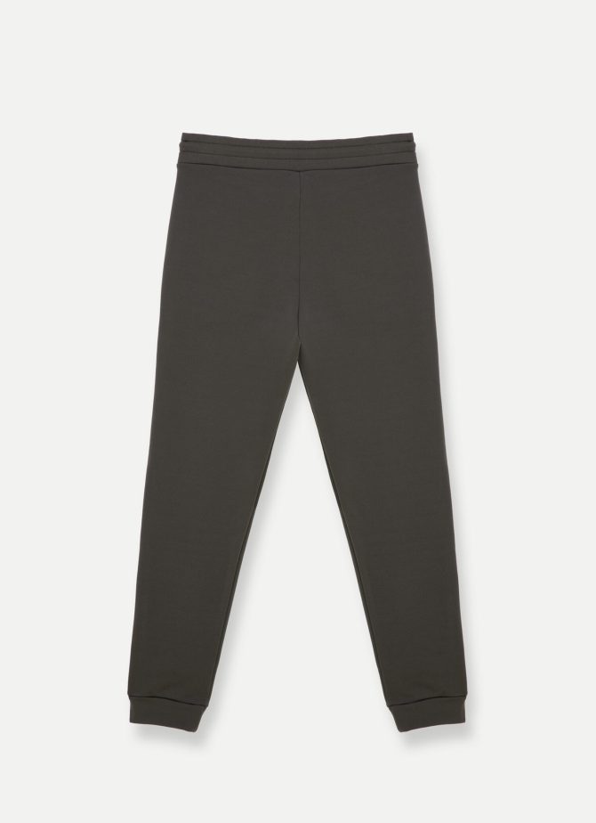 Sporty trousers in stretch fleece - Image 5