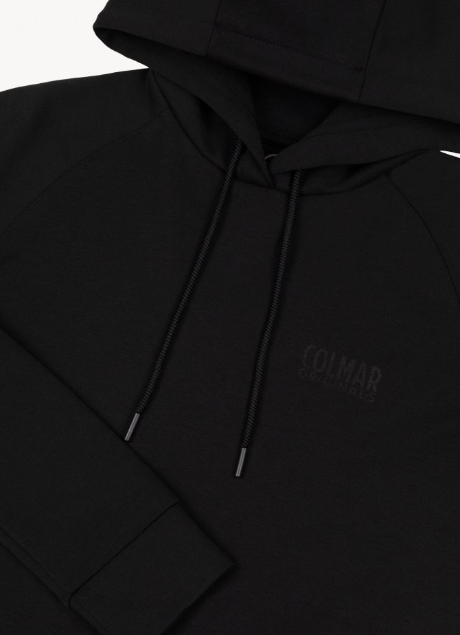 Sweatshirt dress with hood and shiny logo - Image 6
