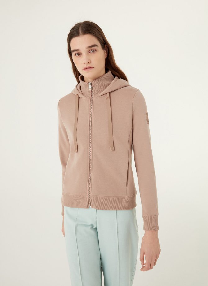 Glitter logo full zip sweatshirt - Image 2