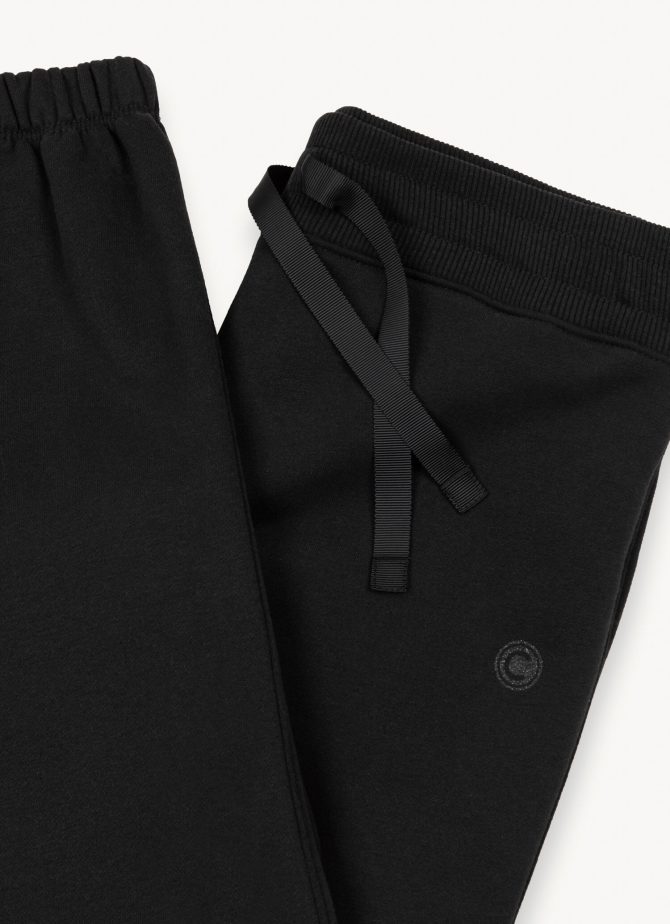 Fleece trousers with gathered hem - Image 6
