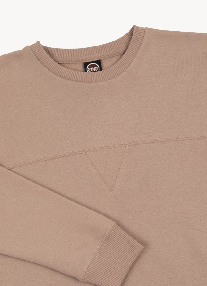 Sweatshirt dress with cut on the glitter logo yoke - Image 6