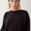 Sweatshirt dress with cut on the glitter logo yoke - Image 3