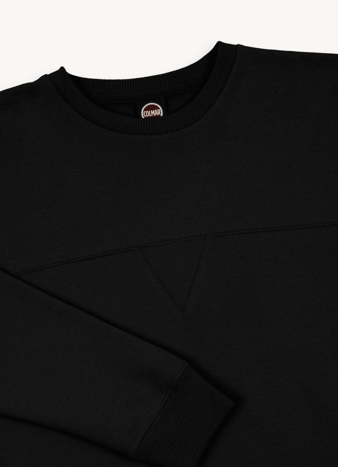 Sweatshirt dress with cut on the glitter logo yoke - Image 6