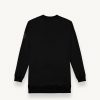 Sweatshirt dress with cut on the glitter logo yoke - Image 5