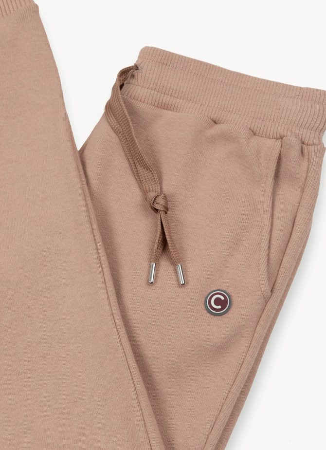 Knitted-effect fleece trousers - Image 6