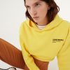 Short sweatshirt with hood and 3D writing - Image 3