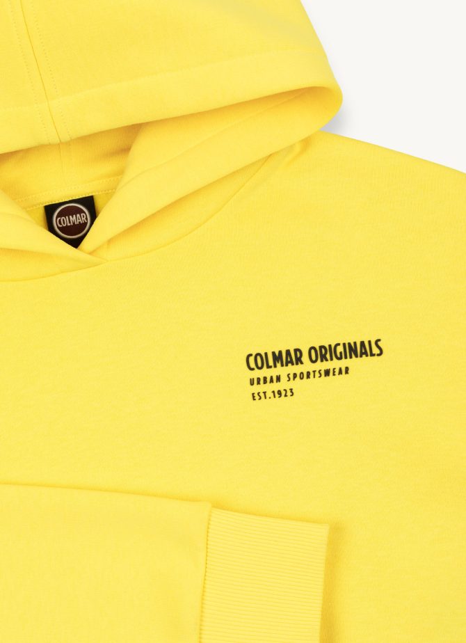Short sweatshirt with hood and 3D writing - Image 6