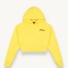 Short sweatshirt with hood and 3D writing - Image 4