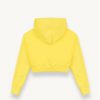 Short sweatshirt with hood and 3D writing - Image 5