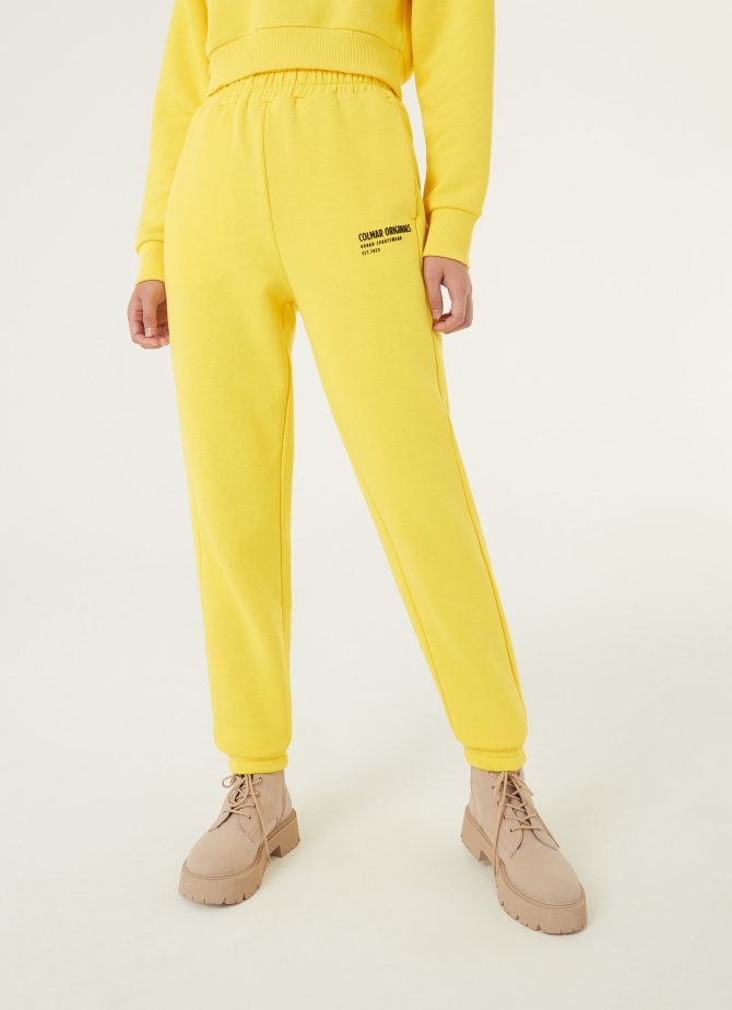 Sweatpants with 3D lettering - Image 2