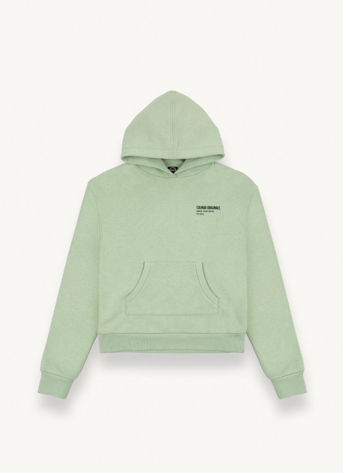 Oversized sweatshirt with hood and 3D writing - Image 4