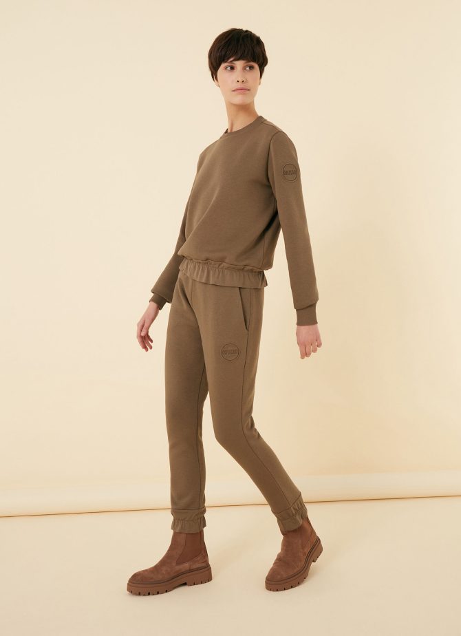 Recycled Essential gathered trousers - Image 3