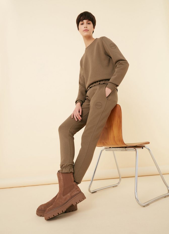Recycled Essential gathered trousers