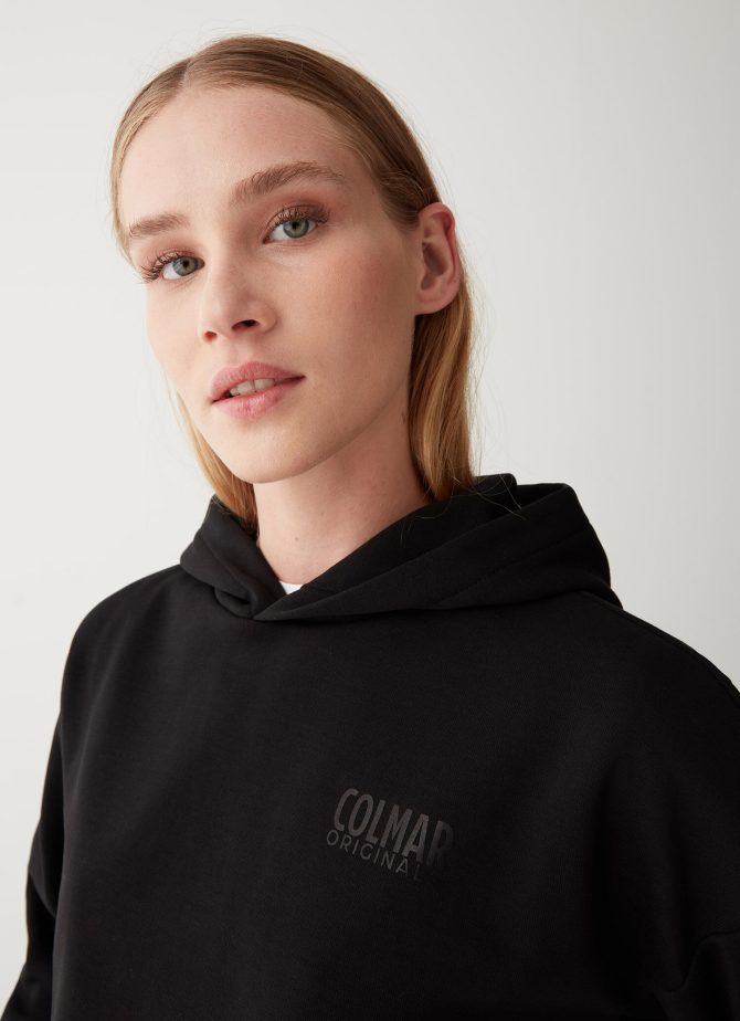 Hooded sweatshirt with shiny logo - Image 3