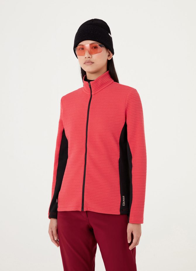Two-tone jacquard full zip ski sweatshirt - Image 3