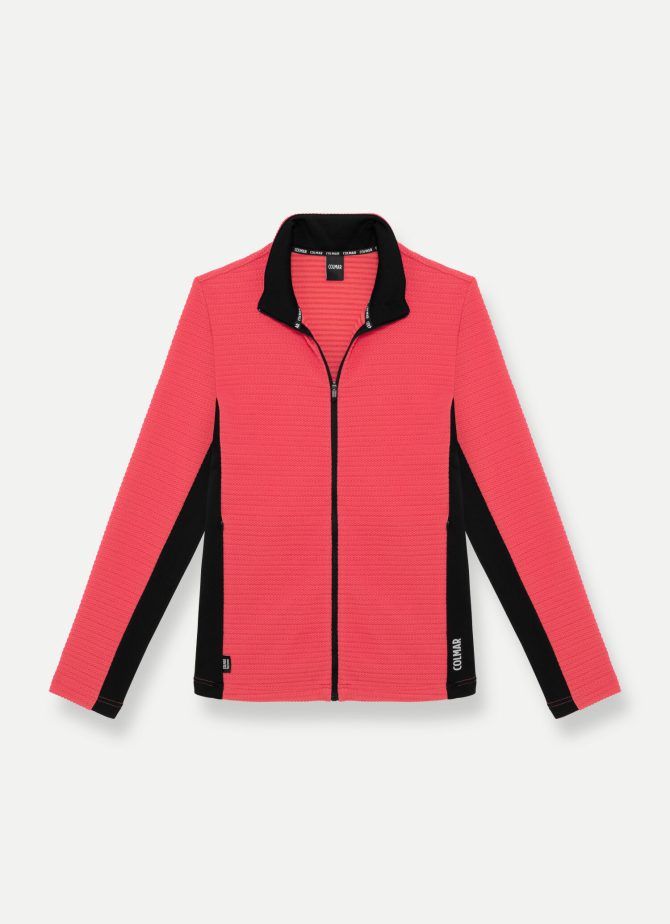 Two-tone jacquard full zip ski sweatshirt - Image 4