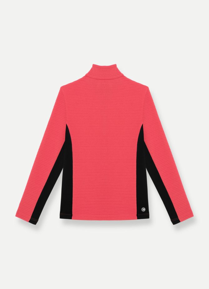 Two-tone jacquard full zip ski sweatshirt - Image 5