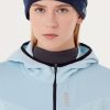 Jacquard full-zip ski sweatshirt with hood