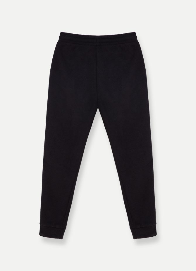 Sporty pants in soft teddy fleece - Image 5