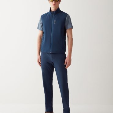 Chino-cut technical trousers