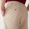 Chino-cut trousers with elasticated waistband - Image 3
