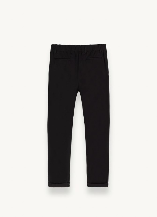 Chino-cut trousers with turn-up - Image 5