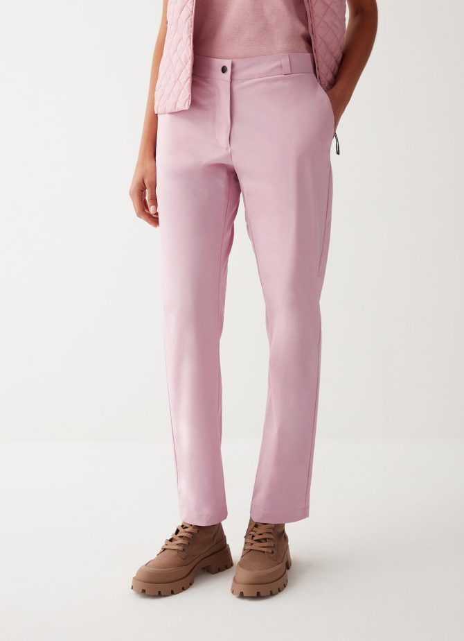 Chino-cut technical trousers