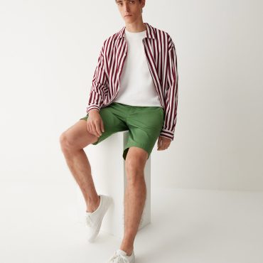 Cotton Bermuda shorts