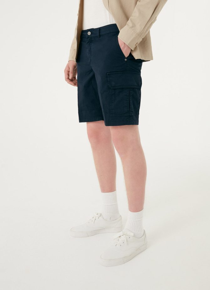 Cotton Bermuda shorts