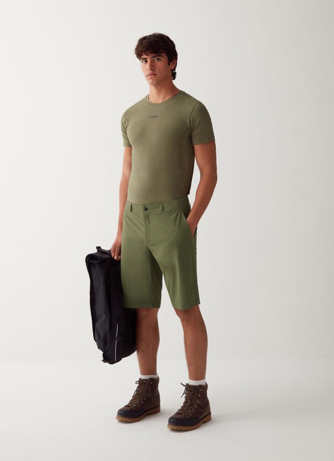 Technical Bermuda shorts in recycled fabric - Image 2