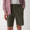 Chino style Bermuda shorts with elasticated waist - Image 2