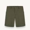 Chino style Bermuda shorts with elasticated waist - Image 4