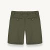 Chino style Bermuda shorts with elasticated waist - Image 5