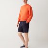 Chino style Bermuda shorts with turn-up at the hem