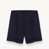 Chino style Bermuda shorts with turn-up at the hem - Image 4