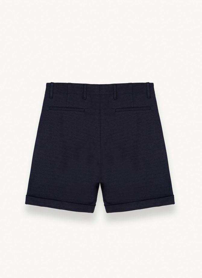 Chino style Bermuda shorts with turn-up at the hem - Image 5