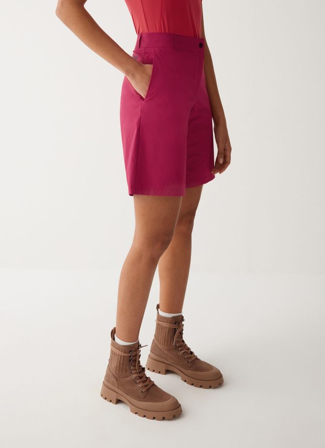 Technical Bermuda shorts in recycled fabric - Image 3