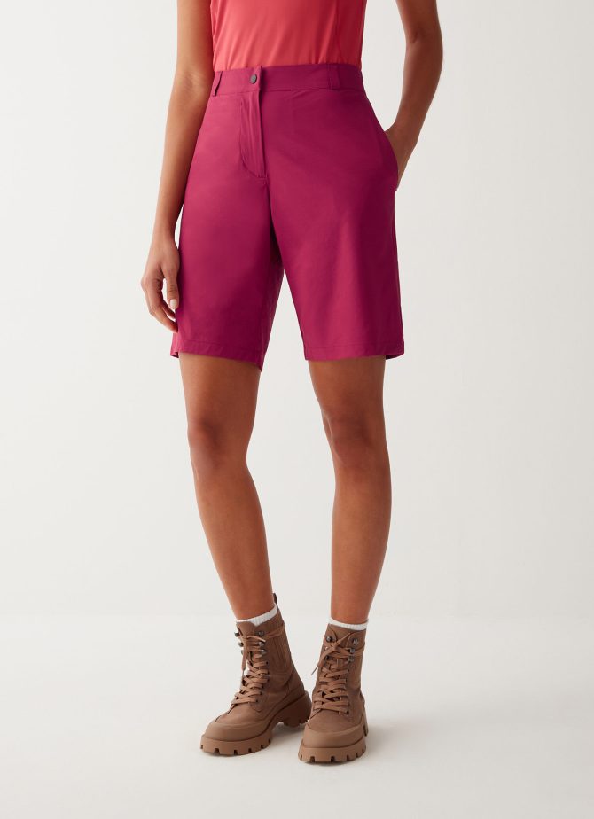 Technical Bermuda shorts in recycled fabric