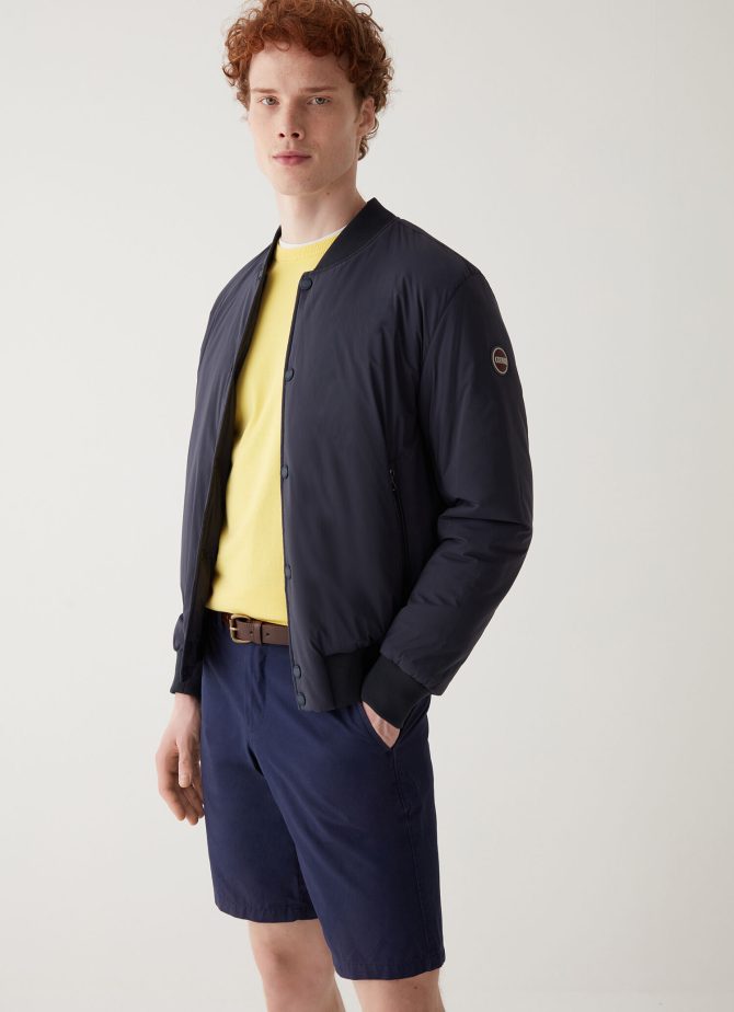 Wadded stretch bomber jacket - Image 3