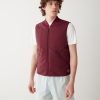 Stretch wadding gilet
