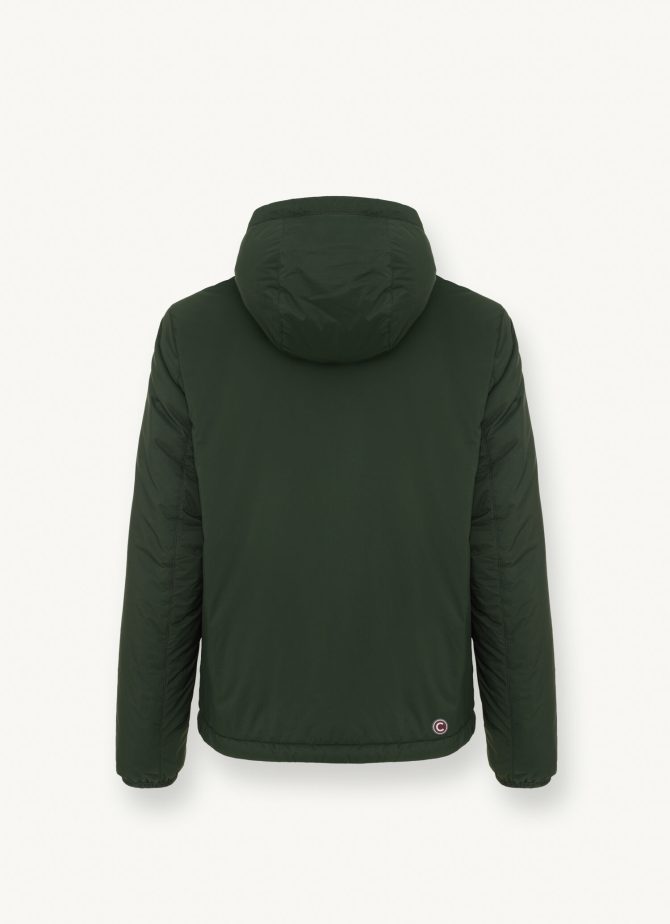 Stretch padded jacket with hood - Image 5