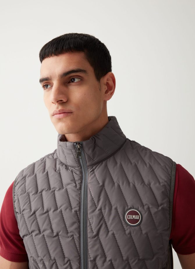 Quilted gilet with softshell inserts - Image 3